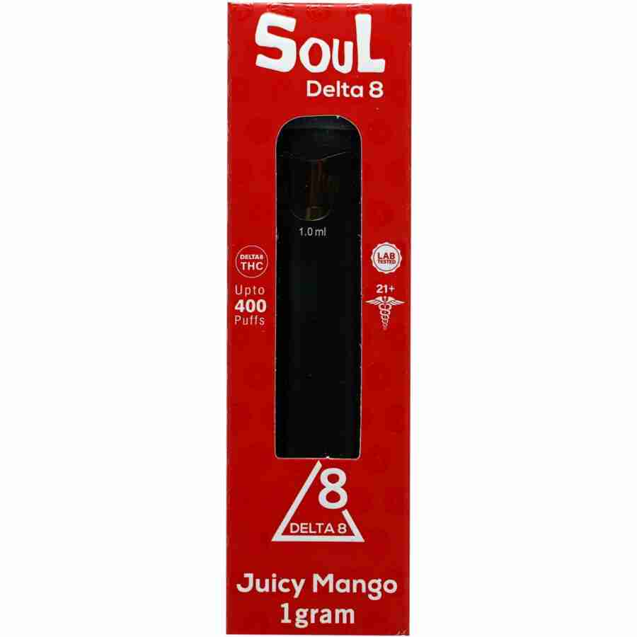 Soul Juicy Mango 1g Delta 8 Disposable