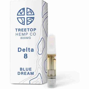 TreeTop Blue Dream 1g Delta 8 Cartridge