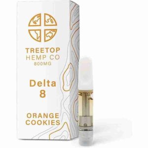 TreeTop Orange Cookies 1g Delta 8 Cartridge