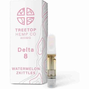 TreeTop Watermelon Zkittles 1g Delta 8 Cartridge