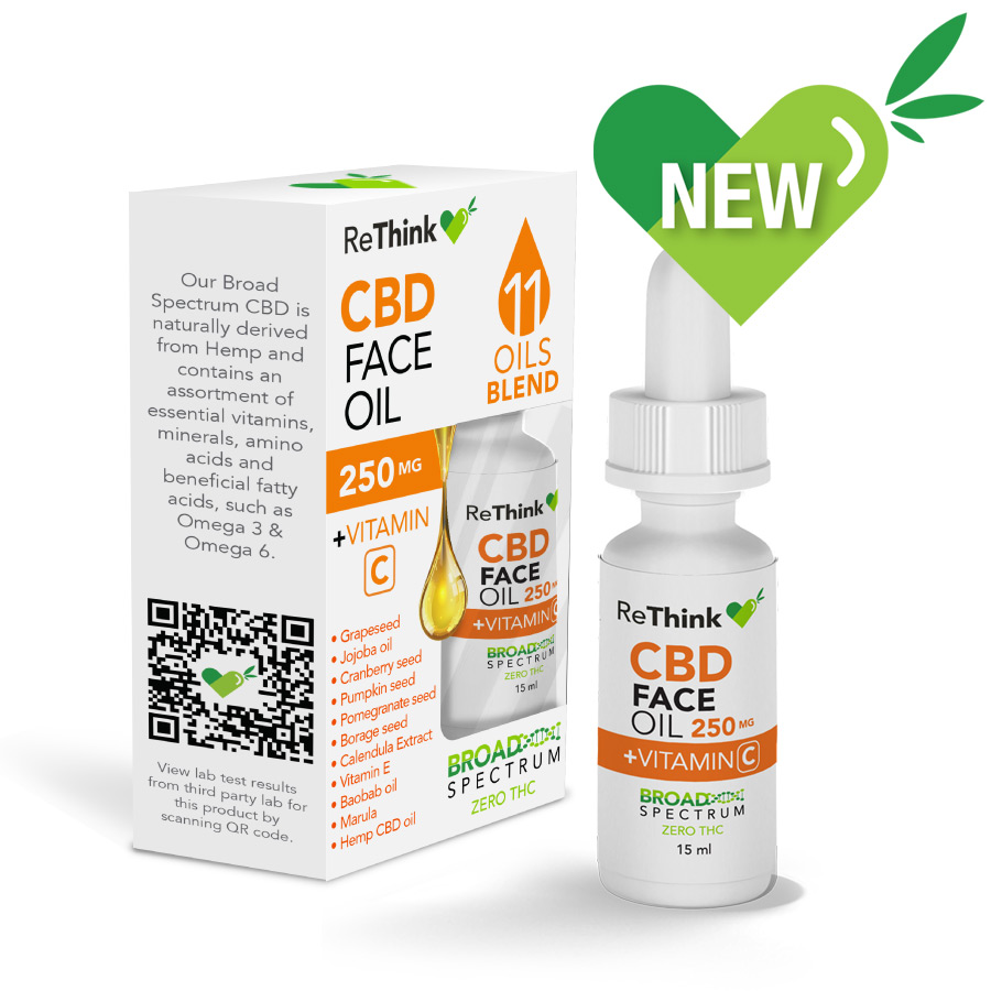 CBD Vitamin C All Natural Face Oil – 250MG