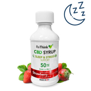 CBD Syrup – Strawberry 50MG