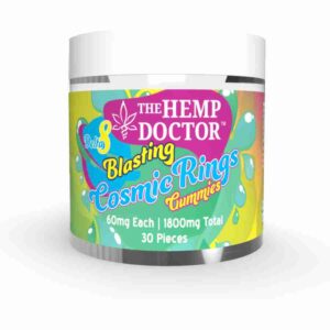 Hemp Doctor Blasting Cosmic Rings 60mg Gummies (30pc)
