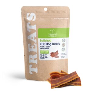 Wavy Bacon & Cheese Bites – CBD Pet Treats For Dogs – 1,000mg – MediPets